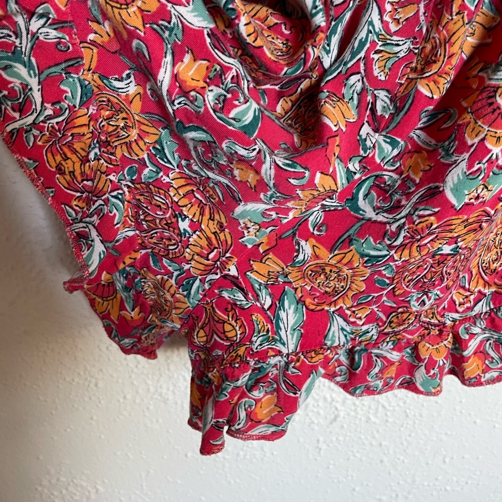 🌸Xhilaration Ruffle Romper - Picture 5 of 8